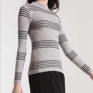 💫SOLD💫Rag Poets Striped Tutrleneck